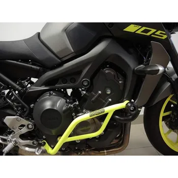 Rám pro motocykl Padací rámy RD Moto CF71Y Yamaha MT-09 / XSR 900 / MT-09 Tracer/GT ´14-20´- fosforově žluté