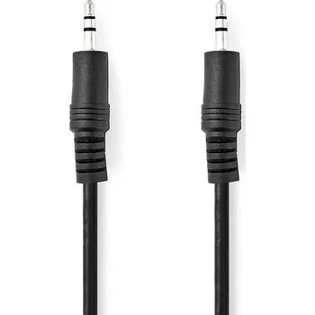 Audio kabel JACK kabel 3,5mm stereo, vidlice - 3,5mm vidlice 0,5m CAGT22000BK05