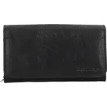 Dámská kožená peněženka SendiDesign Monic - černá