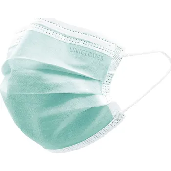 Vyšetřovací rukavice UNIGLOVES Zelené roušky Profil Plus, 50 ks Barva: zelená