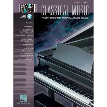 PIANO DUET PLAY-ALONG 7 - CLASSICAL MUSIC + Audio Online / klavír