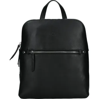Městský batoh Dámský kožený batoh Katana Adléta - černá