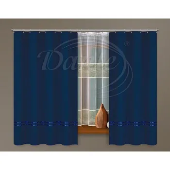 Dekorativní polštářek Dante Závěs KATRYN tm.modrý - 50 x 50 cm