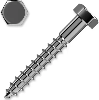 Vrut Hašpl 6HRZB 8 x 100 mm 100 ks