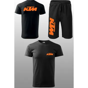 Tepláková souprava s krátkým rukávem KTM Kraťasy velikost: 2XL, Triko velikost: S