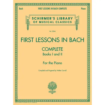 First Lessons In Bach 1 2 Complete 1051749