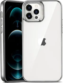 Pouzdro na mobilní telefon ESR Halo pro Apple iPhone 12/12 Pro stříbrné
