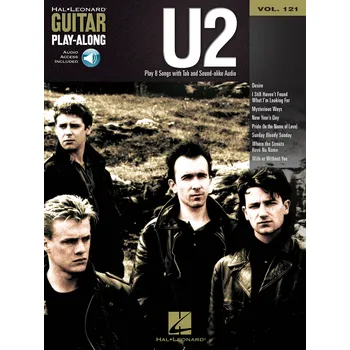 Guitar Play Along 121 - 8 psn skupiny U2 pro kytara a tabulatura 999439