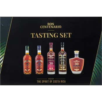 Rum Ron Centenario Premium Tasting set 5x 0,05 l