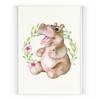 Plakát Plakát / Obraz Hrošík Pololesklý saténový papír A4 - 21 x 29,7 cm