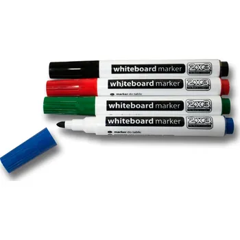 2x3 Sada popisovačů - bílé tabule P-AS104