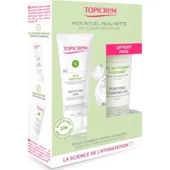 Kosmetická sada Topicrem AC dárková sada pro citlivou a mastnou pleť