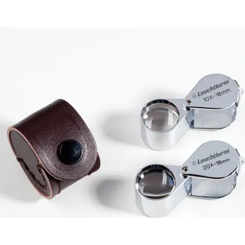 Lupa LEUCHTTURM Kapesní skládací lupa, 20x zvětšení