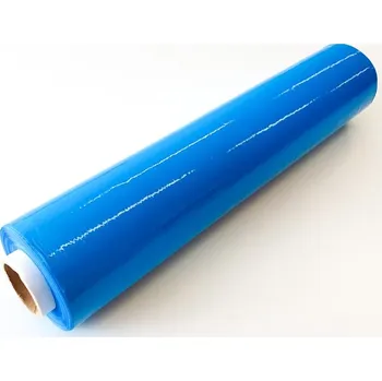 Obalový materiál Ruční stretch fólie MODRÁ 3kg - 23my / 500mm (23my / 3 kg role)