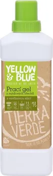 Prací gel Tierra Verde Yellow & Blue prací gel z mýdlových ořechů s vavřínovou silicí 1 l