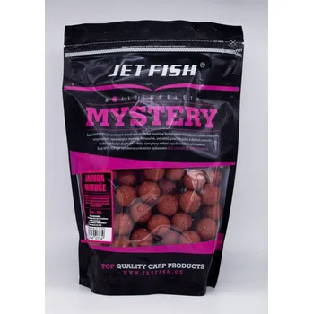 Boilies Mystery boilie 1kg - 24mm : JAHODA / MORUŠE