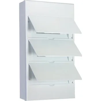 Rozvaděč Metalka Majur rozvodnice 36mod. na omítku, bílá dvířka