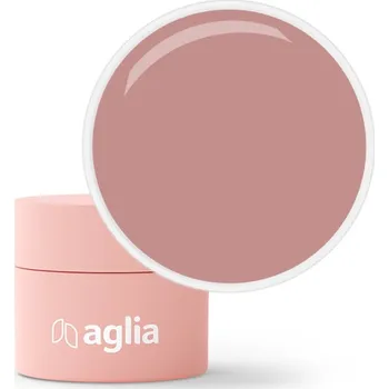 Lak na nehty Aglia NO FILE PROTEIN Old Rose - 15 ml modelační UV gel HEMA FREE