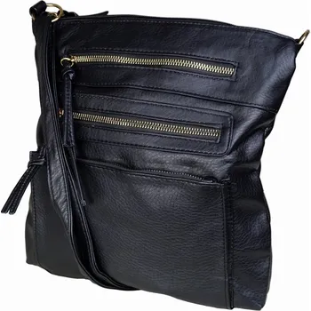 Kabelka Nicole Brown Dámská crossbody kabelka JBFB 296 ČERNÁ