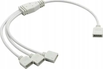 Prodlužovací kabel Berge Kabelový rozbočovač RGB 4 pin 1/3