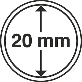 Sběratelství LEUCHTTURM Bublinky na mince, 10 ks Ø: 20 mm