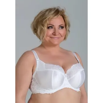 Dámská erotická podprsenka Dámská podprsenka Ewa Michalak SF Lilia 85 E Bílá