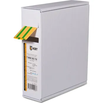 Smrštitelná trubice žluto-zelená - doprodej