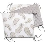 T-TOMI Skládaný mantinel MINKY Feathers