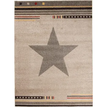 Koberec Kusový koberec Hvězda béžový 2 140x190cm