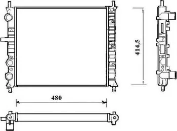 Výměník tepla NRF 58191