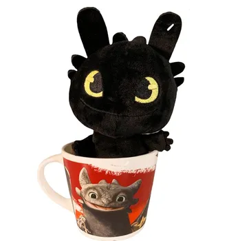 plyšák DreamWorks Hrnek s plyšákem Jak vycvičit draka