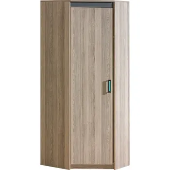 Šatní skříň Rohová šatní skříň Ulmi 13