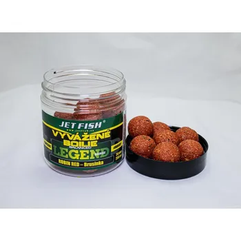 Nástraha 250ml-24mm Legend range Vyvážené boilie : ROBIN RED - BRUSINKA