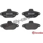 Sada brzdových destiček BREMBO P23096 - FIAT