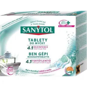 Tablety do myčky Sanytol, 40 ks