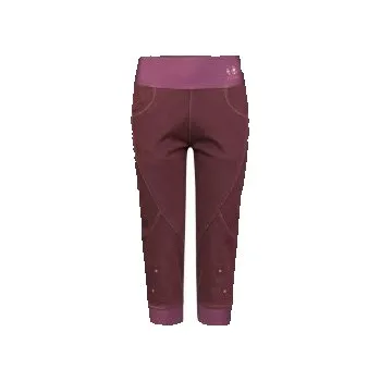 Dámská móda Chillaz FUJI mahogany 40; Fialová 3/4 kalhoty + DÁREK DLE VÝBĚRU!