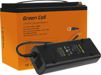 Záložní baterie Green Cell LiFePO4 42 Ah 12,8 V