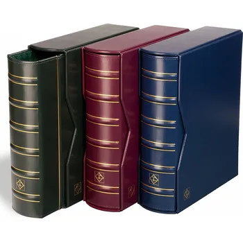 Poštovní známka LEUCHTTURM Albové desky VARIO CLASSIC G s kazetou Barva: Modrá