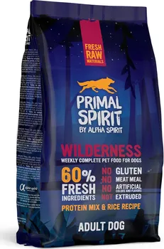 Krmivo pro psa Alpha Spirit Primal Spirit Dog Adult 60 % Wilderness