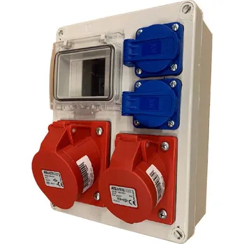 Rozvaděč 63510.20101 zásuvková kombinace osazená ELEKTRIUM