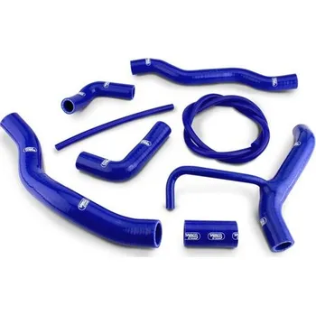 Silikonové hadice chladícího systému SAMCO Sport pro Ducati Multistrada 950/1200/ENDURO/1260/ S 2015-2020 -8 kusů Barva: modrá