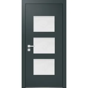 Vchodové dveře SOFT Hliníkové vchodové dveře 102