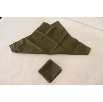 Látkový kapesník MILETA Kapesník bavlněný ČSLA, AČR - zelený