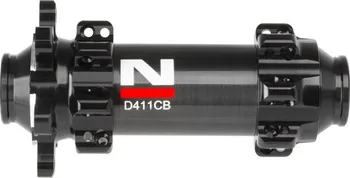 Náboj kola Novatec D411CB černý 24 děr 15 x 100 mm