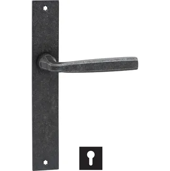 COBRA SALZBURG KOVANÉ Provedení: PZ (vložkový zámek), Povrch: K - kované kování, Rozteč: 72 mm