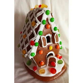 Vánoční dekorace Vánoční perníková chaloupka #04 - sada vykrajovátek