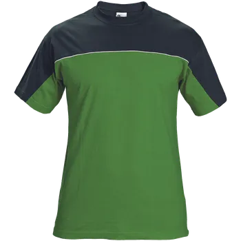 STANMORE GREEN Triko zelené dvoubarevné - v.XXL