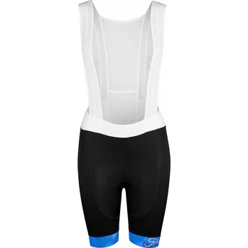 Cyklistické kalhoty kraťasy F GEM LADY se šráky a vl, černo-modré XL