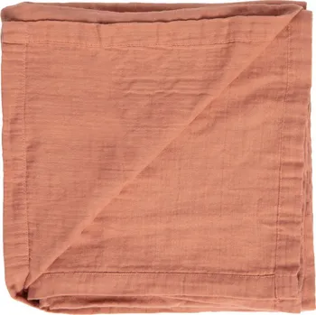 Zavinovačka Bebe-Jou Mušelínová plenka Pure Cotton Pink 100x100cm