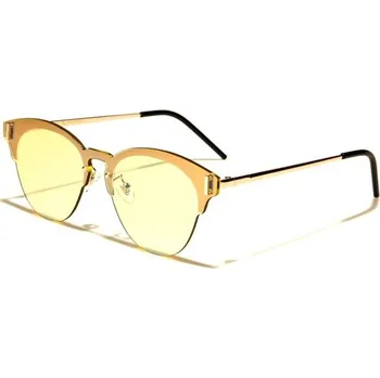 Sluneční brýle VG Luxury dámské Sluneční brýle okrouhlé Oranžové Olympic eyewear VG21076s5